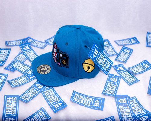 Australian Gaming Cap with brass embroidered logo